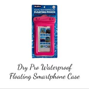 NIP Dry Pro Pink Waterproof Floating Smartphone Case With Strap